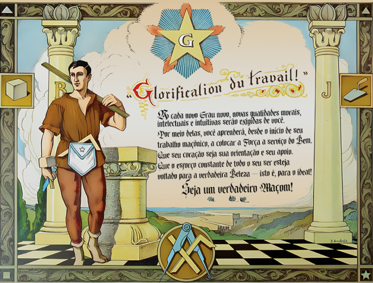 Diploma de Companheiro Maçom